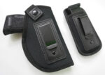 BLACK - Gun Holster 2 Piece Universal Pistol IWB in Waistband Concealed Holster - Image 7