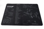 Gun Cleaning Mat for Glock Breakdown Schematics Parts Diagram - Image 3