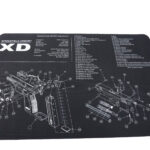 Springfield XD Gun Cleaning Mat Breakdown Schematics Parts Diagram