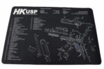 Gun Cleaning Mat for HK USP heckler & koch Breakdown Schematics Parts Diagram - Image 4