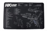 Gun Cleaning Mat for HK USP heckler & koch Breakdown Schematics Parts Diagram