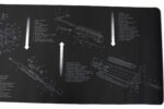 Gun Cleaning Mat for AR15 Breakdown Schematics AR-15 Parts Diagram - Image 8
