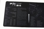 Gun Cleaning Mat for AR15 Breakdown Schematics AR-15 Parts Diagram - Image 7