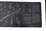 Gun Cleaning Mat for AK47 Breakdown Schematics AK-47 Parts Diagram - Image 4