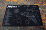 Gun Cleaning Mat for HK USP heckler & koch Breakdown Schematics Parts Diagram - Image 2