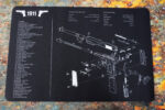 1911 - Gun Cleaning Mat Breakdown Schematics Parts Diagram - Image 2