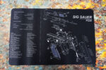 Gun Cleaning Mat for Sig Sauer P220 Breakdown Schematics Parts Diagram - Image 4