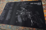 Gun Cleaning Mat for Sig Sauer P220 Breakdown Schematics Parts Diagram - Image 3