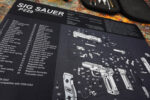 Gun Cleaning Mat for Sig Sauer P229 Breakdown Schematics Parts Diagram