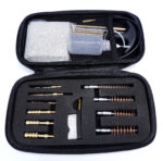 18 Piece Gun Cleaning Kit Universal with Brass Cotton Brushes and case - Image 3