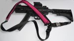 HOT PINK - Combo 1 or 2 Point Tactical Paracord Rifle & Shotgun Sling