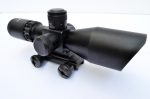 Adjustable 2.5-10x40 Compact Rifle Scope with Illuminated Mil-Dot Reticles
