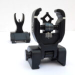 Rifle Back up Iron Sights BUIS 2 Piece Front and Rear Tactical Flip Up Picatinny