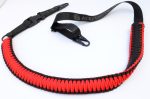 RED BLACK - Combo 1 or 2 Point Tactical Paracord Rifle & Shotgun Sling - Image 4
