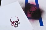 SKULLS & BONES - Airbrush Paint Stencils MYLAR 5 PACK - Image 4