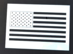 US FLAG LARGE - American Flag Stencil Spray Paint Through - MYLAR 2 PACK - Image 2