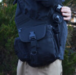 BLACK - Molle Army Carry side bag Tactical Gun Range utility backpack pouch - Image 7