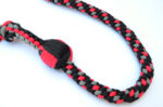 GRAY RED BLACK - Paracord Motorcycle Whip Get Back whip 1" Ball & Skulls 36" - Image 4