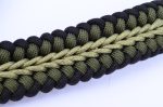 CROCODILE - Paracord Single Point Tactical Rifle Sling with compass, flint, whistle buckle. - Image 9