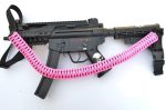 Pink Green DE - Combo 1 or 2 Point Tactical Paracord Rifle & Shotgun Sling - Image 8