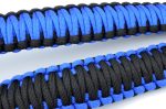 BLUE / BLACK - Combo 1 or 2 Point Tactical Paracord Rifle & Shotgun Sling - Image 2