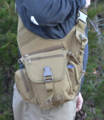 TAN - Pistol Gun Case Concealed carry Bag Utility Range Bag Pouch - Image 2