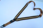 SURVIVALIST - Paracord Single Point Tactical Rifle Sling with compass, flint, whistle buckle. - Image 5