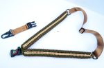 SURVIVALIST - Paracord Single Point Tactical Rifle Sling with compass, flint, whistle buckle. - Image 7