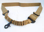 TAN/KHAKI - 1 Point/Single Point Bungee Rifle Gun Sling - Image 7