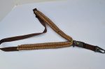 NAVAJO - Paracord Single Point Tactical Rifle Sling with compass, flint, whistle buckle. - Image 8