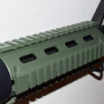 6.75" Quad Rail for Carbine Length AR15 / M4 - Foliage Green