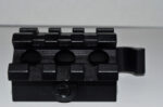 3/4 inch Angled 45 Degree Riser Scope Mount Mini 3 slot with Quick Detach - Image 9