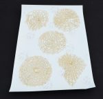 SPIDERWEBS - Camouflage Spray Paint Gun Stencils ADHESIVE Stick-on 2 PACK - Image 2