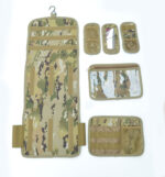 MULTICAM - Military Molle Equipped Toiletry Bathroom Camping Travel Wash Kit Bag - Image 13