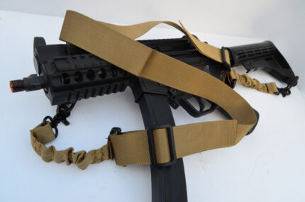 DARK EARTH - 2 Point Rifle Bungee Gun Sling