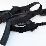 BLACK - 2 Point Rifle Bungee Gun Sling