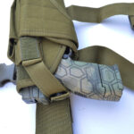 OD GREEN - Compact Tactical Drop Leg Thigh Gun Pistol Holster
