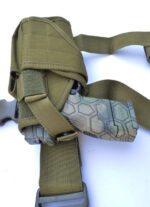 OD GREEN - Compact Tactical Drop Leg Thigh Gun Pistol Holster