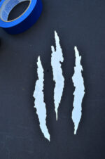 TORN MICRO HEX - Camouflage EasyPeel Spray Paint Cerakote Camo Gun Stencils ADHESIVE 4 PACK - Image 8