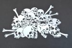 SKULLS & BONES - Airbrush Paint Stencils MYLAR 5 PACK - Image 15