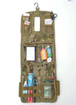 MULTICAM - Military Molle Equipped Toiletry Bathroom Camping Travel Wash Kit Bag