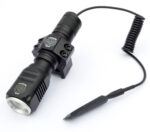 Compact LED Gun Flashlight 800 Lumens Picatinny mount & Battery - Image 3