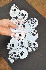 SKULLS & BONES - Airbrush Paint Stencils MYLAR 5 PACK - Image 18
