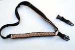 TAN / BLACK - Single Point Tactical Paracord Rifle Gun Sling - Image 9
