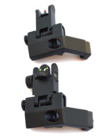 Fiber Optic Gun Sight 45 degree Angled Back up sights Spring Loaded 2pc BUIS - Image 5