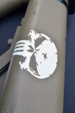 PUNISHER SKULL CLUSTERS - Camouflage Airbrush Mask Gun RC Model Stencils ADHESIVE 4 PACK - Image 9