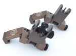 ANODIZED BROWN - BUIS Back up Iron Sights 45 degree Angle reflex Sight Set Anodized - Image 9
