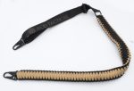 TAN / BLACK - 2 Point Paracord Rifle or Shotgun Sling - Image 7
