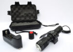 Compact LED Gun Flashlight 800 Lumens Picatinny mount & Battery