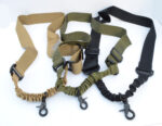 TAN/KHAKI - 1 Point/Single Point Bungee Rifle Gun Sling - Image 3
